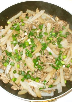 牛肉こんにゃくの炒め煮♪簡単-レシピのメイン写真