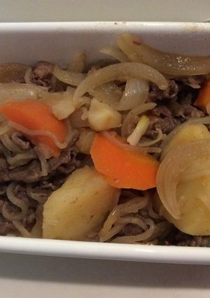 Staubで無水肉じゃが-レシピのメイン写真