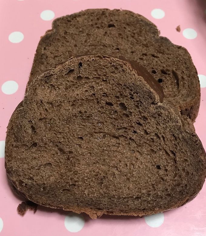 Hbで簡単！しっとりココア食パン by ひきひきぴろろ 【クックパッド