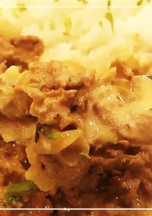アメリカ版☆簡単白いビーフストロガノフ-レシピのメイン写真