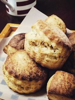 自家製酵母でスコーン-レシピのメイン写真