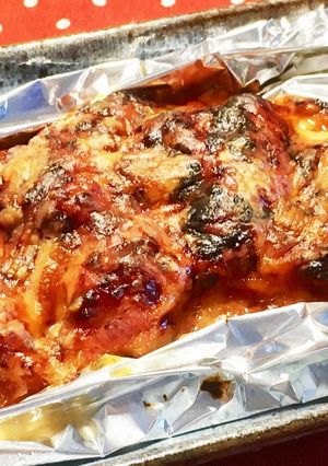 超ー簡単チキケチャチーズ焼き-レシピのメイン写真