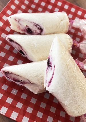 ふんわり食パンで♪ラップロールパン-レシピのメイン写真
