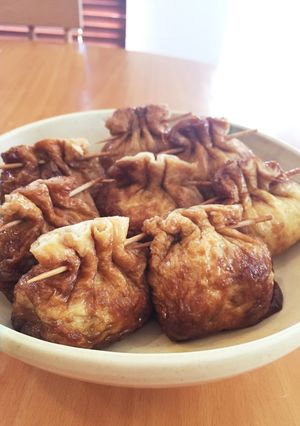 油揚げの巾着煮-レシピのメイン写真