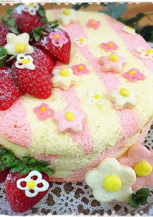 ♥バレンタイン♥いちごムースケーキ♥-レシピのメイン写真
