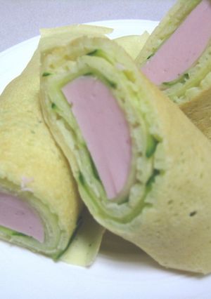 ふわふわお魚ソーセージロール-レシピのメイン写真