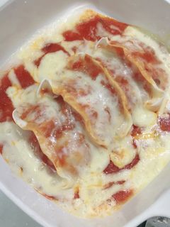 餃子でラビオリグラタン。-レシピのメイン写真