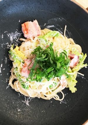 明太子クリームパスタ-レシピのメイン写真