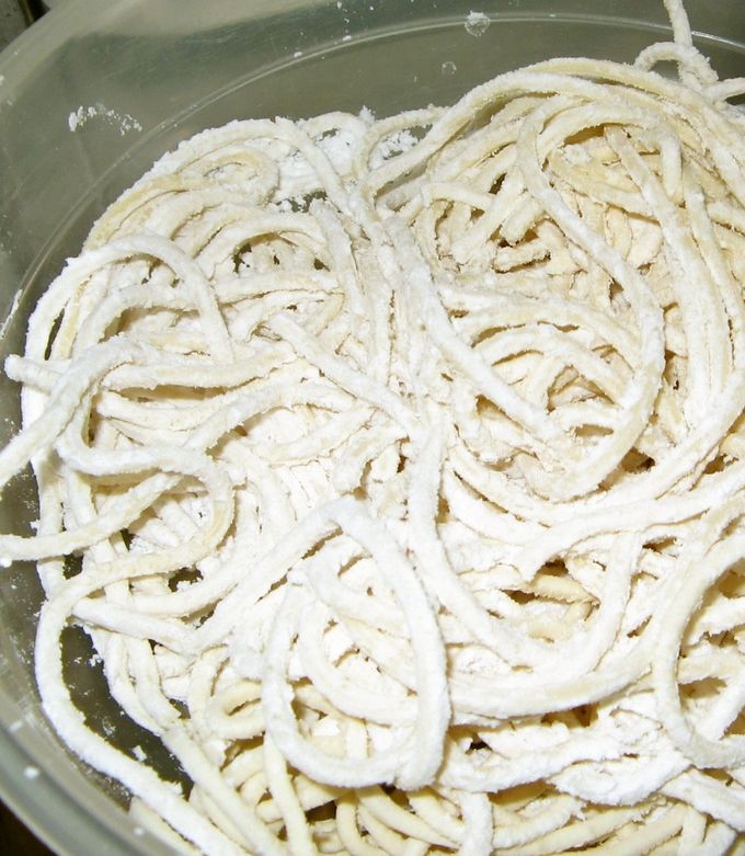 ヌードルメーカーdeうどん麺作り~♪-レシピのメイン写真