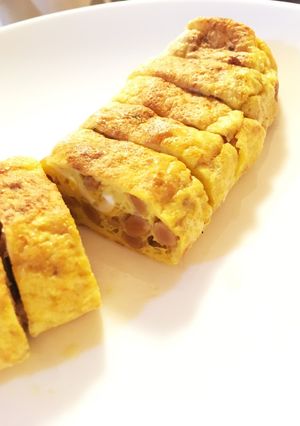 離乳食♡手づかみで卵焼き-レシピのメイン写真