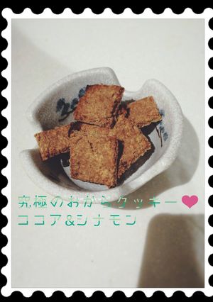 究極の✨おからでシナモンココアクッキー-レシピのメイン写真