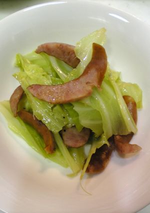 とっても簡単蒸しキャベツ♪-レシピのメイン写真