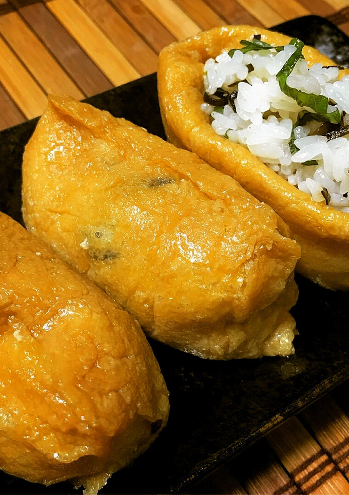 簡単！お弁当◎塩昆布と青しそのいなり寿司-レシピのメイン写真