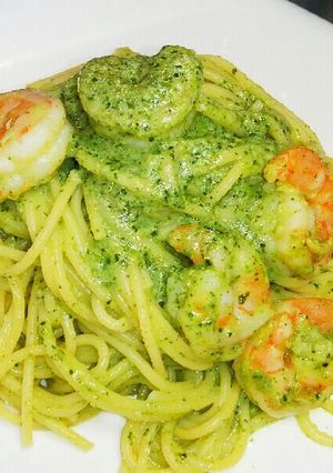 ☆バジルと海老の！クリ～ムパスタ☆☆☆-レシピのメイン写真