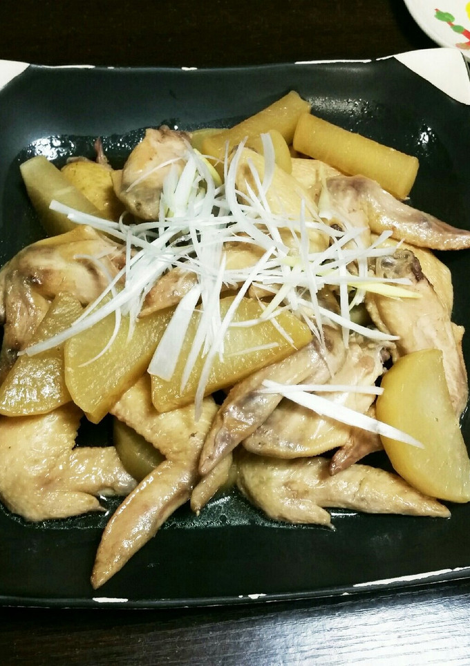 大根と手羽先のさっと煮☆-レシピのメイン写真