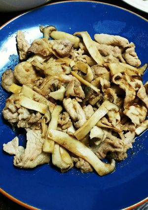 エリンギと豚肉のスタミナ炒め-レシピのメイン写真