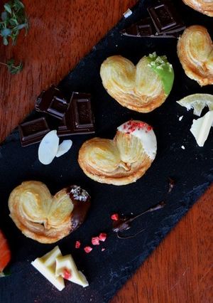 ハートのパイでバレンタイン♡-レシピのメイン写真