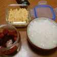 お粥が捗る卵味噌