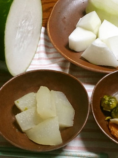 冬瓜をおでんで食べる-レシピのメイン写真