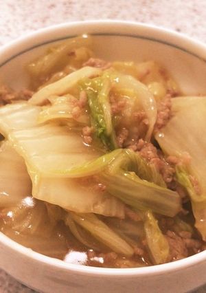 白菜とひき肉のあんかけ-レシピのメイン写真