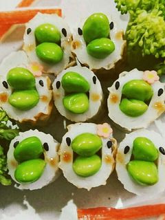 ちくわと枝豆のピヨピヨ隊♪お弁当♪簡単♪-レシピのメイン写真