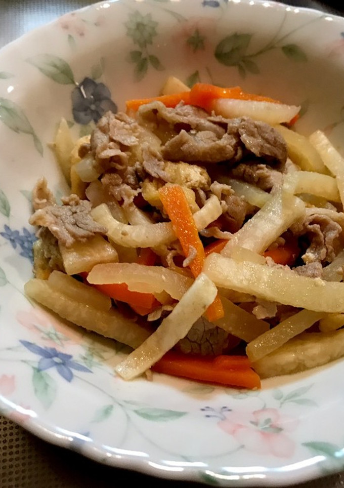大根の炒め煮-レシピのメイン写真