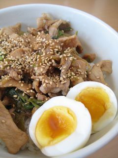 しょうが焼きどんぶり-レシピのメイン写真