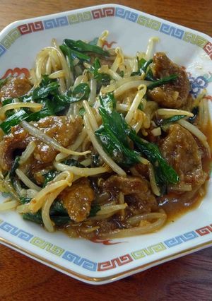 町の中華食堂のレバニラ炒め-レシピのメイン写真