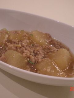 大根と豚ひき肉のとろっと煮物-レシピのメイン写真