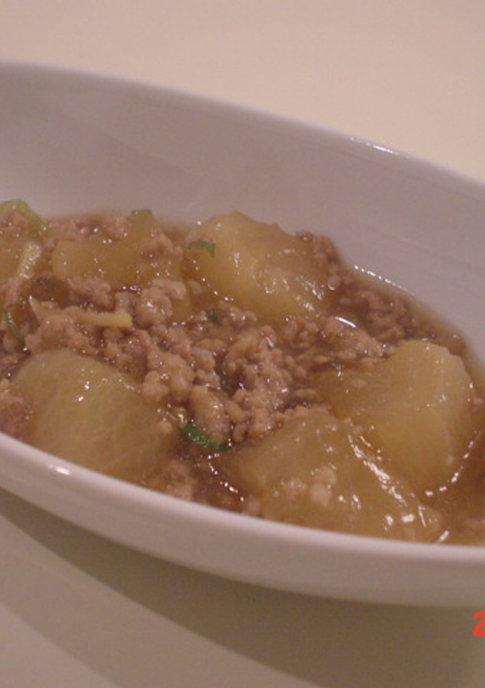 大根と豚ひき肉のとろっと煮物-レシピのメイン写真