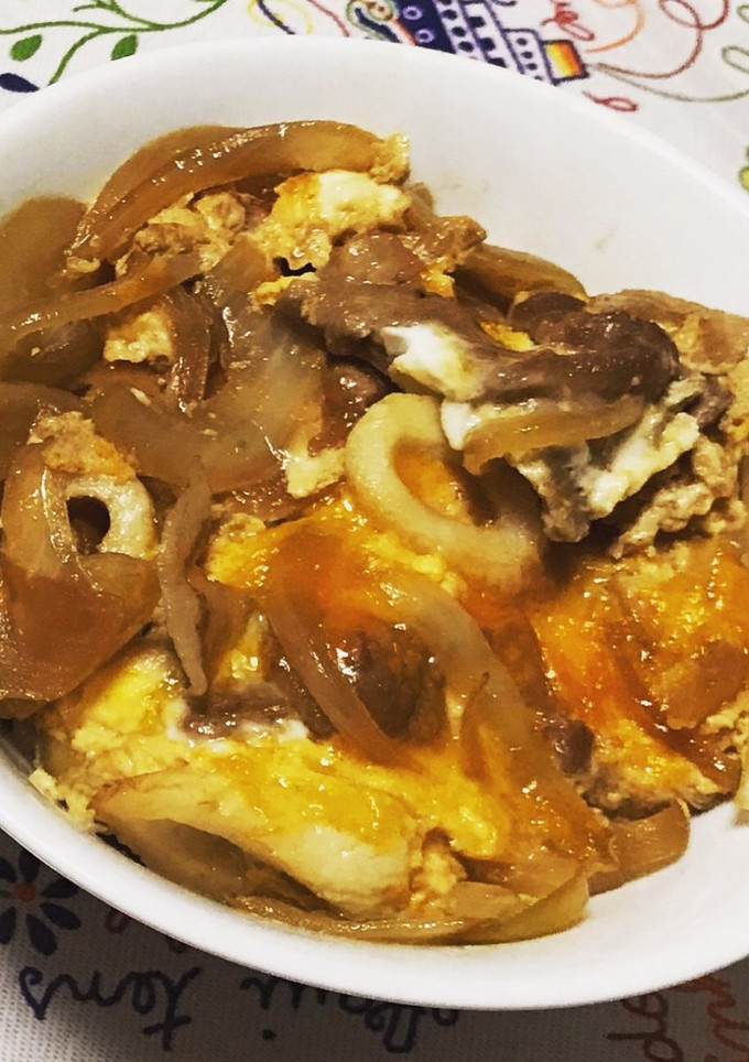 卵とじ丼-レシピのメイン写真