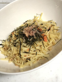 離乳食完了期 和風納豆パスタ☆-レシピのメイン写真