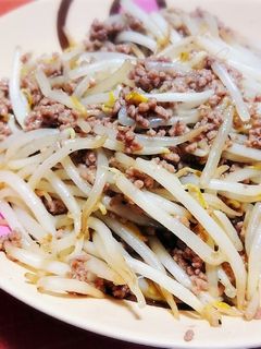 もやしとひき肉甘辛炒め-レシピのメイン写真