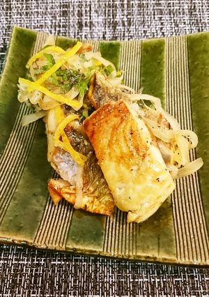 塩サバ柚子玉ねぎ南蛮漬け-レシピのメイン写真