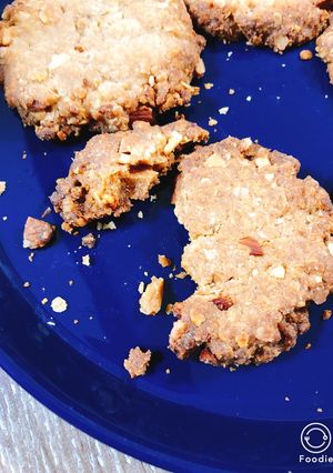 ビーガンおやつ☆玄米粉ナッツクッキー-レシピのメイン写真