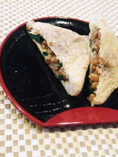 ☆エコ葱納豆挟み焼き☆-レシピのメイン写真