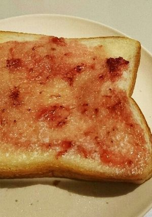 ジャム焼き食パン-レシピのメイン写真