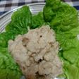 美味!里芋のピーナッツ粉入りサラダ