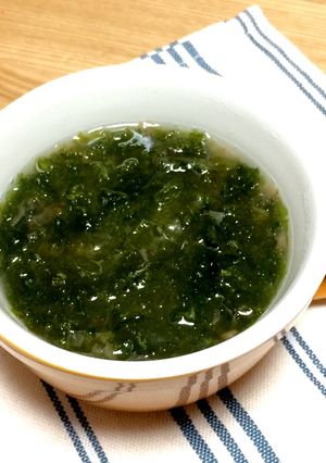 【お湯注ぐだけ】あおさ香る味噌汁-レシピのメイン写真