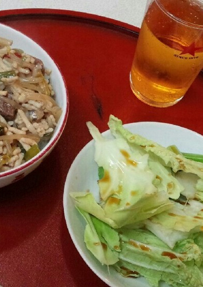 ツァンイントゥ丼（血管ダイエット1202-レシピのメイン写真