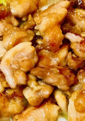 【合わせ具材】鶏の照り焼き@丼・鍋・麺類-レシピのメイン写真