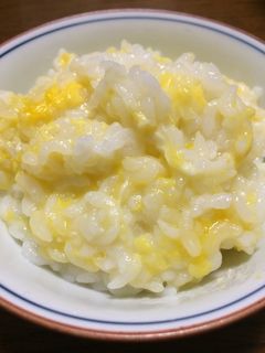卵お粥生姜と一緒に♪-レシピのメイン写真