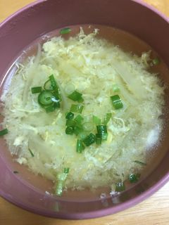 牛だしで玉ねぎ卵スープ♪-レシピのメイン写真