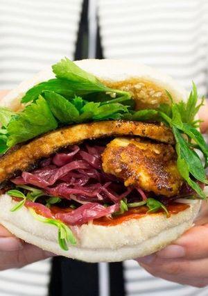 ピーナッツバター&豆腐バーガー-レシピのメイン写真