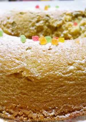 ミントの紅茶ケーキ-レシピのメイン写真