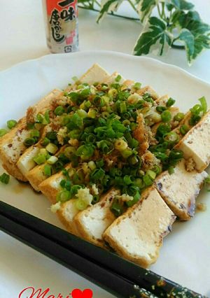 簡単☆葱生姜ぶっかけ厚揚げ-レシピのメイン写真