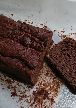 マクロビ☆あずきのチョコレートケーキ-レシピのメイン写真