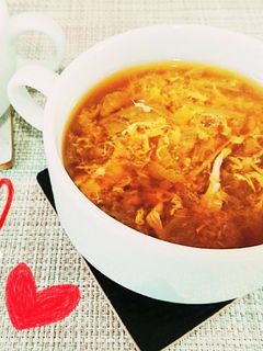 温活!白菜とネギのくたくた和風スープ♪-レシピのメイン写真
