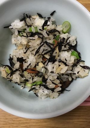 ひじきの簡単チャーハン-レシピのメイン写真