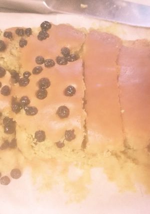 卵バターなしの抹茶ブルーベリーケーキ-レシピのメイン写真